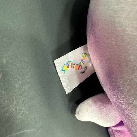 Squishmallow size 7” Pink Narwhal Plush Toy pre Owned Exellent condition - Picture 4 of 4